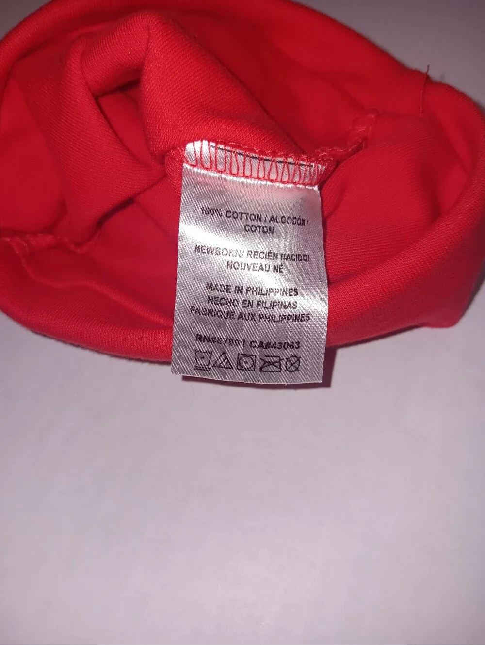TORONTO RAPTORS NEW BORN GREY FOLDED EARS BEANIE HAT